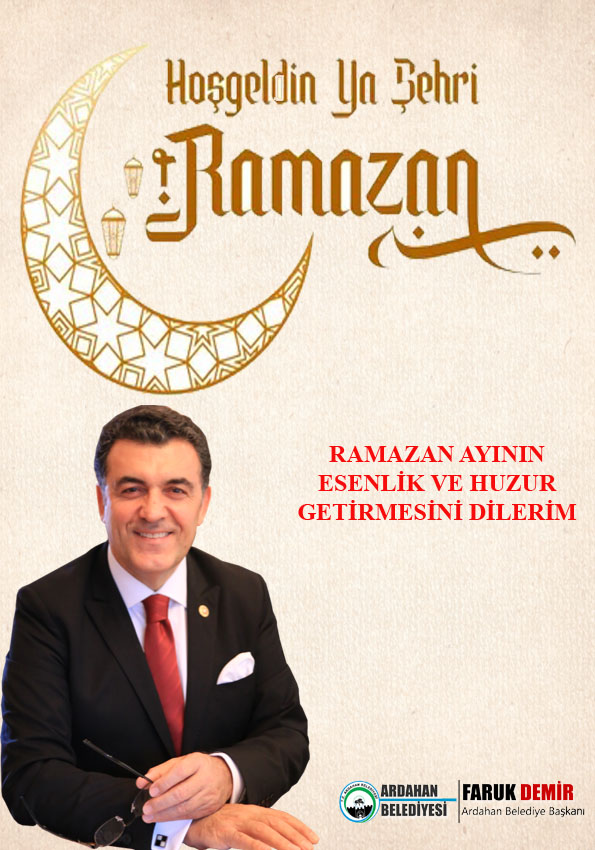 BAŞKAN DEMİR’DEN RAMAZAN AYI MESAJI