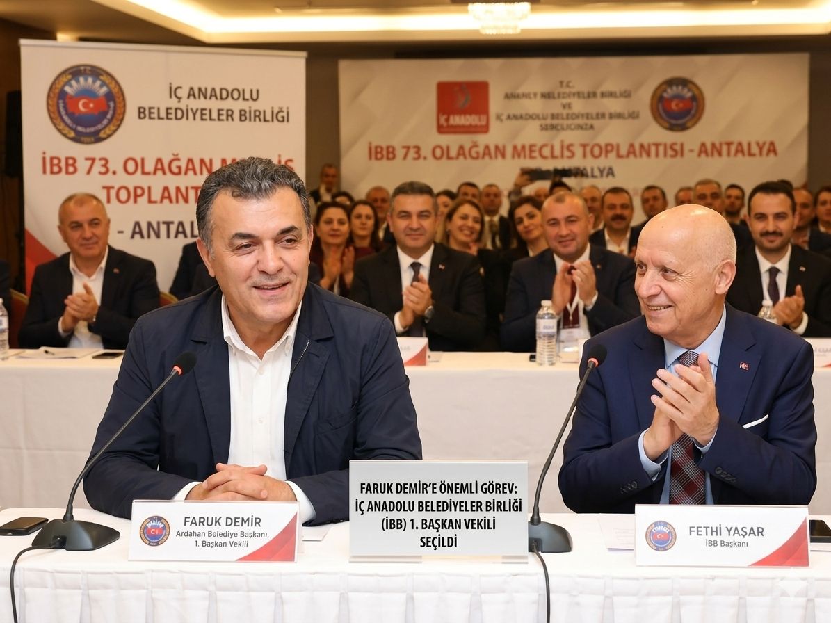 İÇ ANADOLU BELEDİYELER BİRLİĞİ'NDEN BAŞKAN DEMİR’E ÖNEMLİ GÖREV