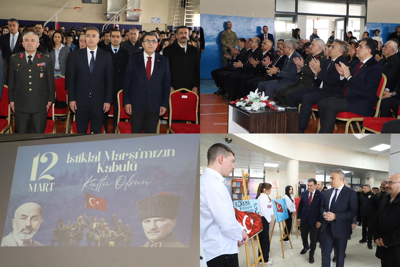 BAŞKAN DEMİR, İSTİKLAL MARŞI'NIN KABULÜNÜN 104. YIL DÖNÜMÜ KUTLAMA PROGRAMINA KATILDI