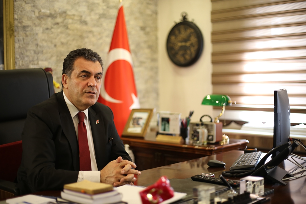 BAŞKANI FARUK DEMİR'DEN DİYARBAKIR VE MARDİN'DEKİ YANGIN İÇİN TAZİYE MESAJI
