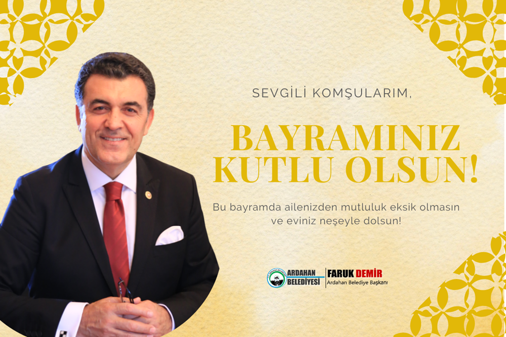 BAŞKAN DEMİR’DEN RAMAZAN BAYRAMI MESAJI
