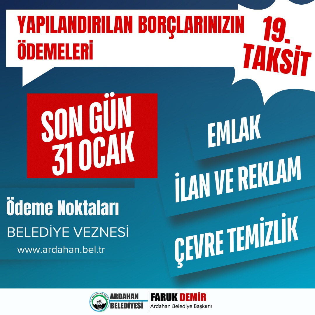 VATANDAŞLARIMIZIN DİKKATİNE!
